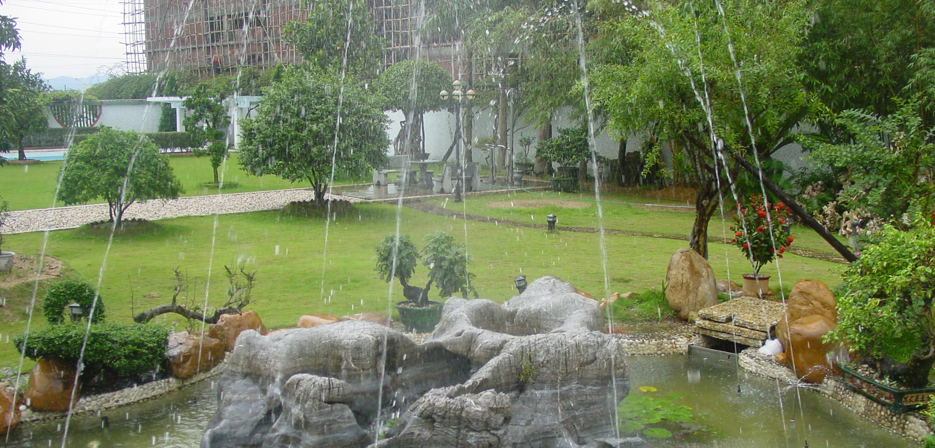 假山噴泉、園林規(guī)劃、庭院景觀(guān)